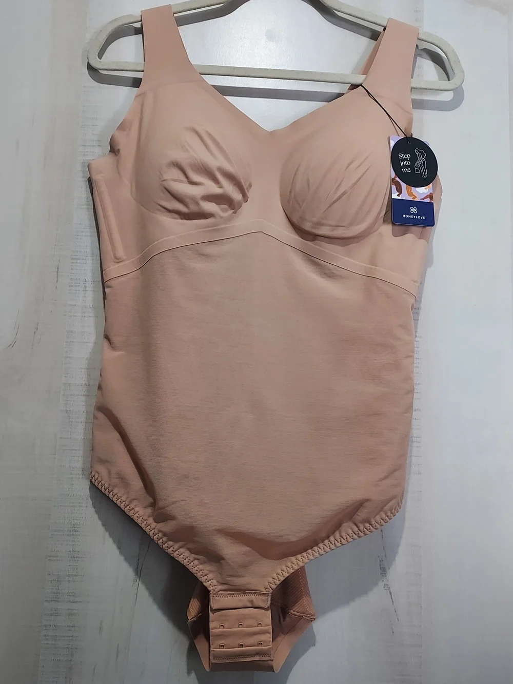 Honeylove Nude Seamless Shaping Bodysuit